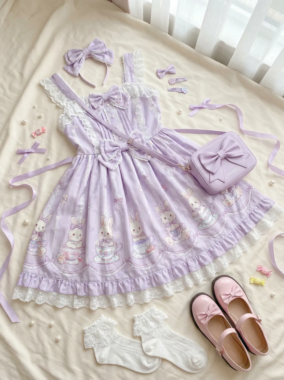 泷泽萝拉av快播 Lolita穿搭灵感分享